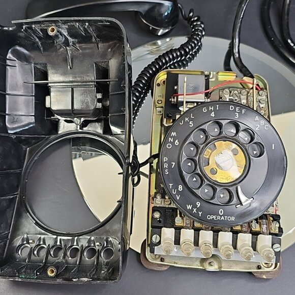 Rare Northern Electric Rotary Desktop Telephone 79/100 1950s Untested - Picture 10 of 16